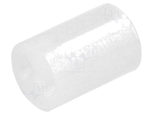 Afstandbus; LED; Øext: 5mm; ØLED: 5mm; L: 7mm; natuurlijk; UL94V-2 Afstandbus; LED; Øext: 5mm; ØLED: 5mm; L: 7mm; natuurlijk; UL94V-2
